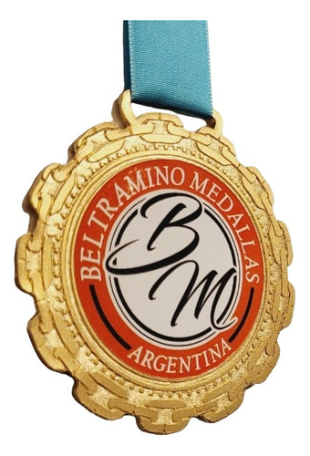 Medalla 85mm Con Centro Personalizado
