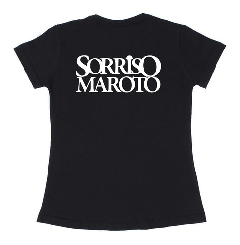 Baby Look Feminina Grupo Sorriso Maroto Pagode Camisa  