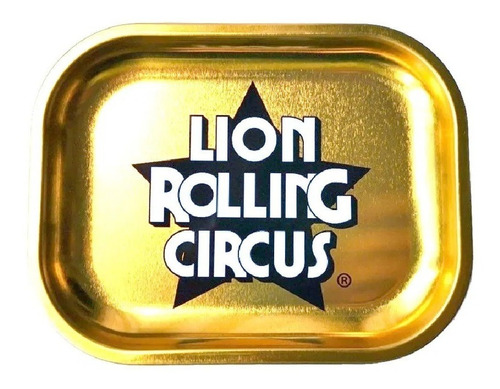 Bandeja Gold Lion Rolling Circus Para Armar 18x14cm