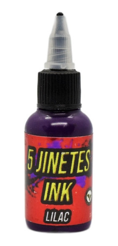 Tinta Tattoo 5 Jinetes Ink 1oz. Lilac