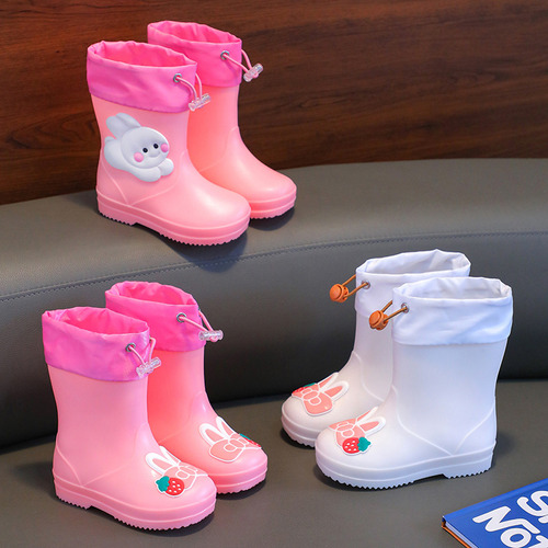 Botas De Lluvia Conejo Botas Para Lluvia Niño Confort Step