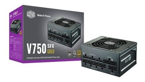 Fuente De Poder Coolermaster 750w V Sfx Gold Mpy-7501-sfhagv