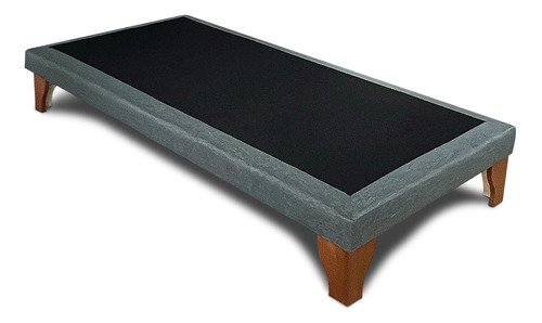 Base Para Cama Europea 1 Plaza, Color Gris.