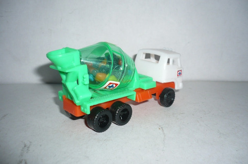 Camion Revolvedora De Cemento - Camioncito De Juguete Escala