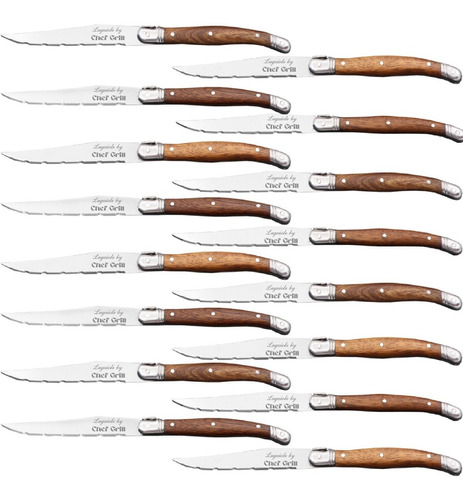 Cuchillo Para Cortes De Carne., Mxlag-011, 16pzas, 23cm