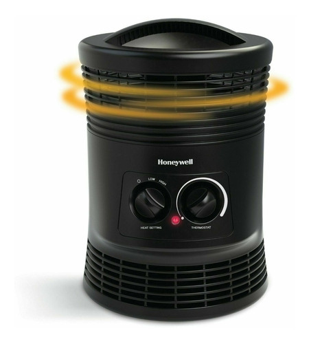 Honeywell Surround Heater Hhf360b - Fan Forced - 360 Degree Color Negro 110V