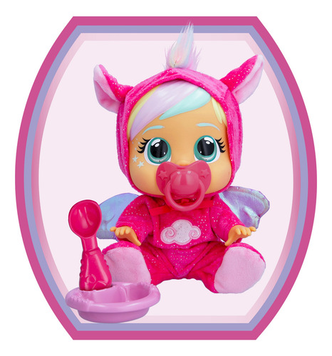 Cry Babies Loving Care Hannah Con Accesorios Llora Con Agua 26 Cm Articulada