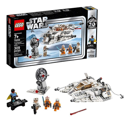 Lego Juniors Star Wars 75259 Snowspeeder 20 Aniv. 209 Pzs