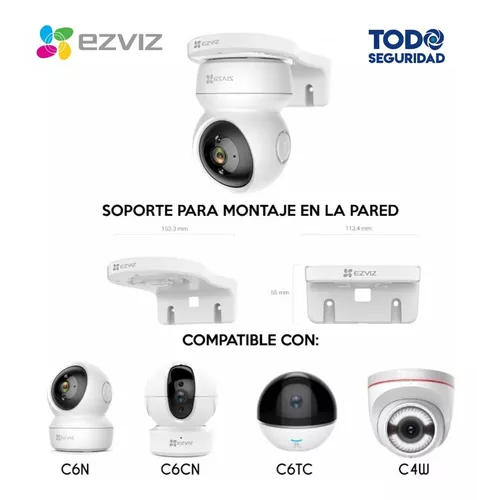 Cámara interior Ezviz C6CN Ip Domo 360 grados, wifi, Hd visión