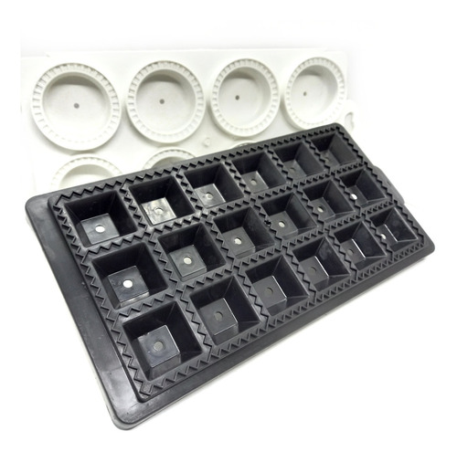 Set Pasta Casera Incluye 2 Moldes: Sorrentinos + Raviolones