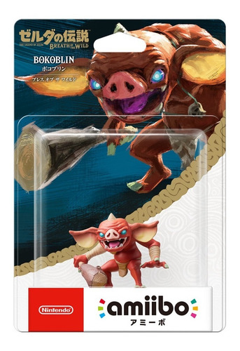 Origem: Nintendo Amiibo Zelda Bokoblin Bot, Japão, Importaçã