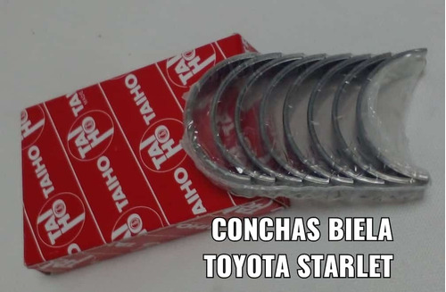 Conchas Biela / Bancada Toyota Starlet 