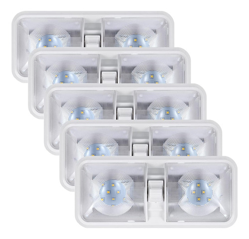 Luz Led 12 Voltio Interruptor Encendido Apagado Diurna 6500k