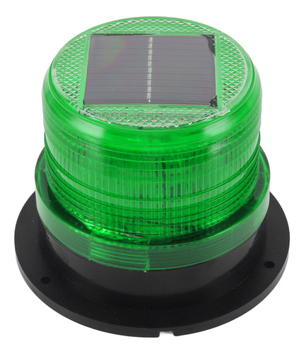 Baliza Solar Verde Y Verde Con Sensor De 8 Led Desde El Anoc