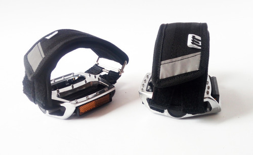 Straps Para  Bicicleta Fixie Con Pedales En Aluminio