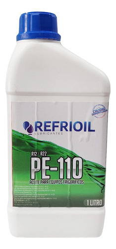 Aceite Para Refrigeracion Gas R12 R22 R11 Pe110 1l.