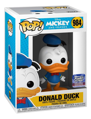 Funko Pop Donald Duck #984 Holywood Sticker Disney