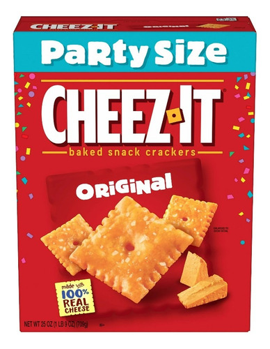 Cheez It Original Party Size 709 G Galletas