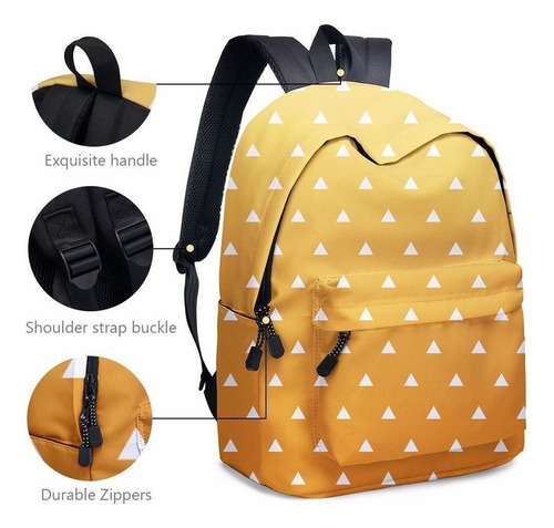 Mochila Anime Estudiantes Bolsas Demon Slayer Varios Modelos