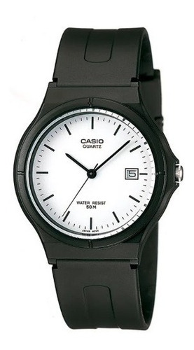 Reloj Casio Mw-59-7e 2 Años Oficial Casio Centro Color De La Malla Negro Color Del Bisel Negro Color Del Fondo Blanco