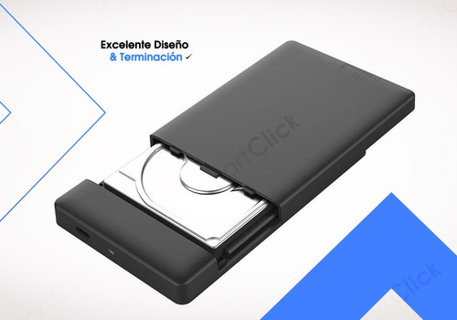 Imagen 3 de 10 de Carry Carrier Disk Usb C 3.0 Disco Externo Ssd 2.5 Sata