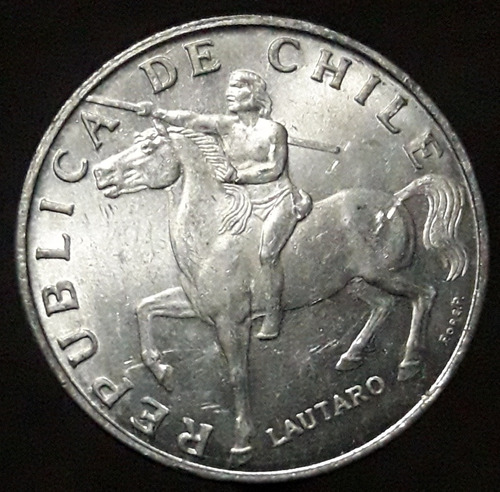 Moneda Chile 5 Escudos 1972 (aluminio)