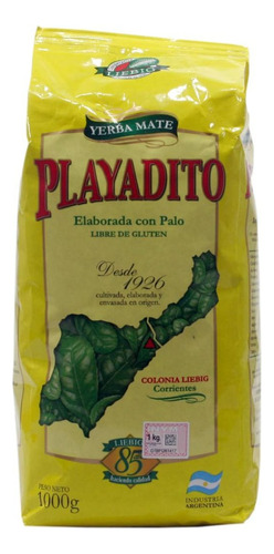 Yerba Mate Playadito Fardo Por 5 Kg