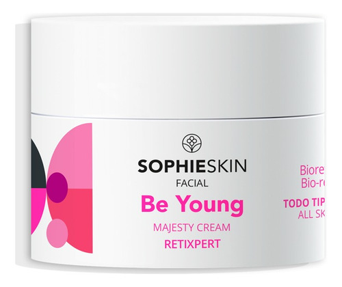 Crema Antiarrugas Be Young Majesty Retixpert 50ml Sophieskin Momento De Aplicación Día/noche Tipo De Piel Todo Tipo De Piel