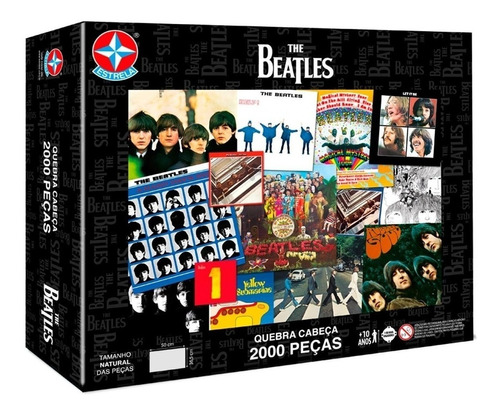 Quebra-cabeça Estrela The Beatles de 2000 peças