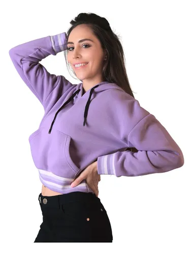 Sudadera Con Capucha Mujer Lila Salvaje Tentaci n 50704499