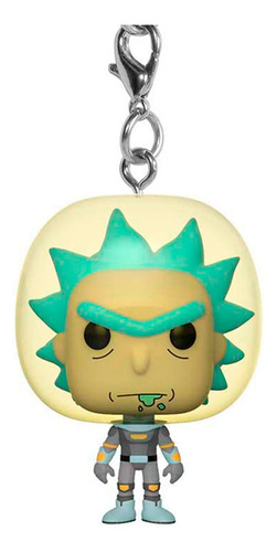 Llavero Funko Space Rick - Pocket Pop - Rick And Morty -