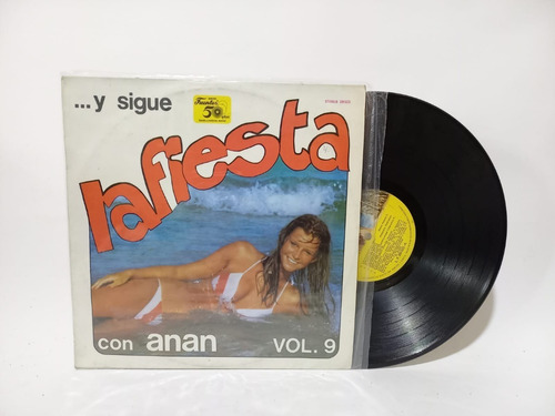 Disco Lp Y Sigue La Fiesta Con Anan / Vol 9