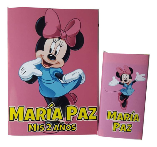25 Libritos Colorear Y 25 Lapices X6 Minnie Mouse