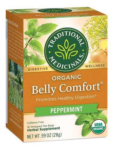 Té Org Traditional Medicinals Belly Comfort 16 Sobres Se