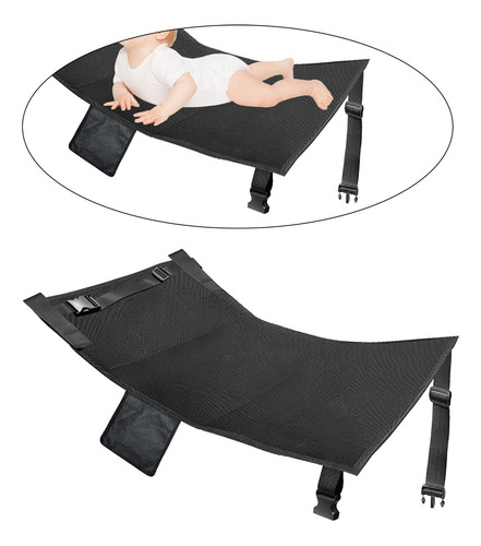 Reposapiés De Avión Para Niños, Cama De Negro 79cmx44cm