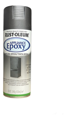 Aplicacion Epoxi Rust Oleum Acero Inoxidable Negro 340g