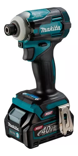 Atornillador Impacto Inalámbrico 40v Xgt Makita Td001gm201 Color Azul  Petróleo