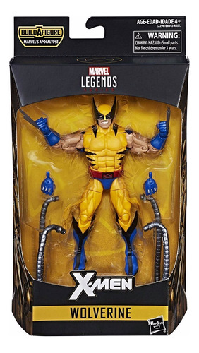 X-men Marvel Legends 6-inch Wolverine Apocalypse Baf