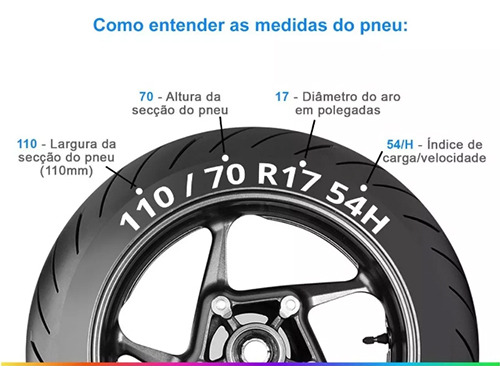Pneu Traseiro 100/90-10 Sport R Technic Burgman/ Lead/ Elite