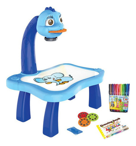 Crianças Led Projetor Pintura Arte Desenho Mesa Brinquedo Le