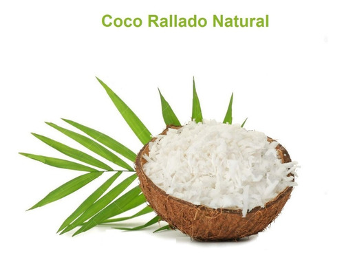 Coco Rallado Natural 1 Kg