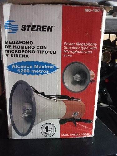 Megáfono Steren En Buen Estado Usado 