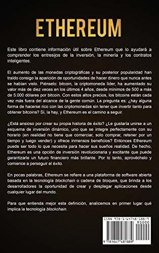 Ethereum La Guia Esencial Para Principiantes En..., De Jones, Herb. Editorial Bravex Publications En Español