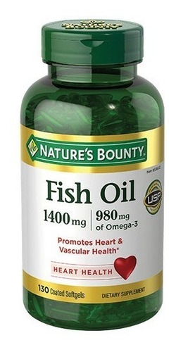 Fish Oil Natures Bounty  1400 Mg Omega 3
