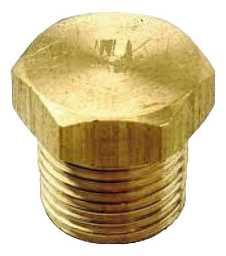 Tapon Bronce Hexagonal 1/4