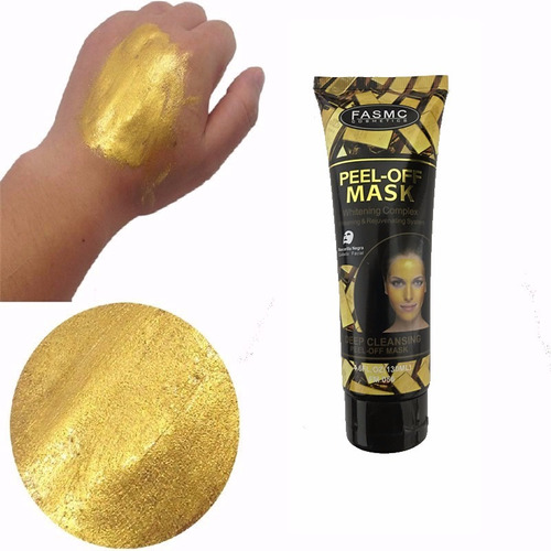 Mascarilla Oro Con Colágeno Peeloff 24k Aclarante Puntos Neg