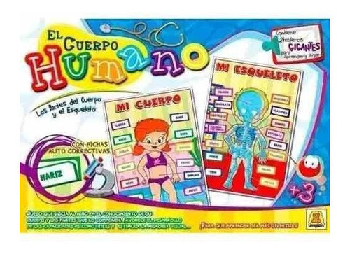 El Cuerpo Humano Juego De Mesa Implas Cod 350