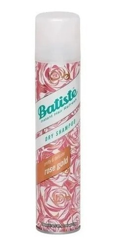 Shampoo Seco Batiste Rose Gold 120gr Pelo Sin Grasa