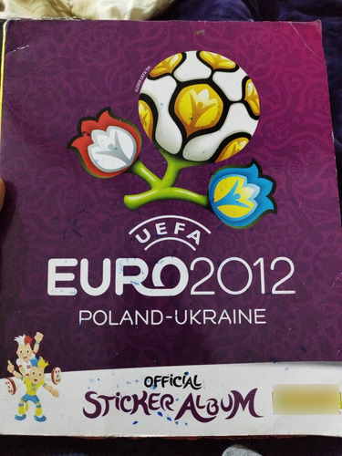 Álbum Figuritas Completo Uefa Euro 2012 Polonia Ucrania 