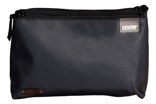 Lapicera Escolar Organizadora Yadatex Keepack Resistente Color Negro Lisa